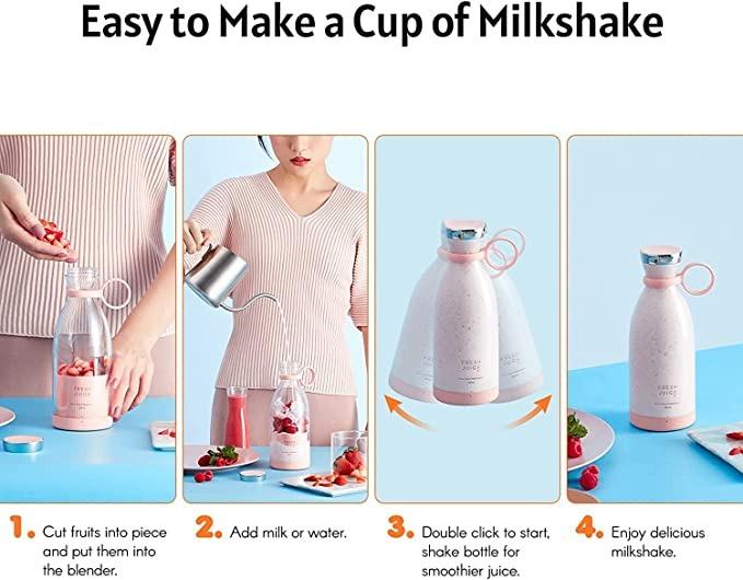 MIXEN Portable Wireless Smoothie Blender